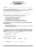 No Contact -Contract (editable and fillable resource)