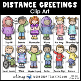 No Contact Socially Distanced Greetings Distance Learning 