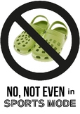 No Crocs Allowed! (PE / proper footwear) multiple designs