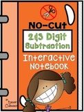 No-Cut Interactive Notebook {Math}: 2-Digit and 3-Digit Su