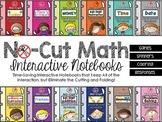 No-Cut Interactive Notebooks BUNDLE: {Math} 2nd Grade