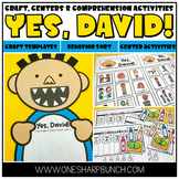 No David Goes to School Activities and Craft First Week of