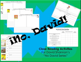 No David Series Close Reading Activities (SPANISH)