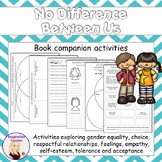 No Difference Between Us - Book Companion Activities