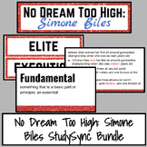 No Dream Too High: Simone Biles StudySync Bundle