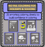 No Fail Coloring-Seasons and Holidays-Distance Learning