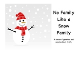 No Family Like a Snowman Family!