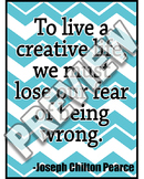 No Fear of Being Wrong Poster