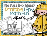 I SPY No Fuss No Muss Printables Math Fun for Spring-Dista