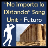 No Importa la Distancia Spanish Song Lyrics & Activities -