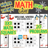 No PREP Winter themed math game (addition and subtraction 