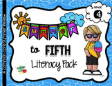 No Prep 4th to 5th Grade Summer Only ELA Pack