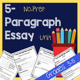 No-Prep 5-Paragraph Essay Unit