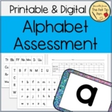No Prep Alphabet Assessment & Recording Sheet: Printable A