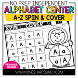 No Prep Alphabet Centers for Kindergarten | Alphabet Activ