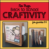 No Prep Back to School Craftivity