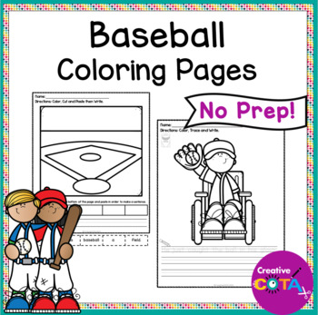 20 Baseball Coloring Pages (Free PDF Printables)