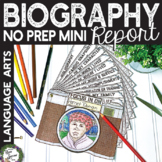 No Prep Biography Report
