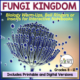 Fungi Bell Ringers and Warm Ups - Fungi Kingdom