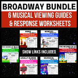 No Prep Broadway Bundle → Musical Theatre Viewing Guides &