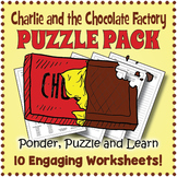 No Prep Charlie & the Chocolate Factory Activities - Puzzl
