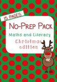 No-Prep Christmas Maths and Literacy (1st Grade)