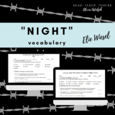 No Prep, Differentiated "Night" by Elie Wiesel Vocabulary