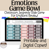 No-Prep Digital Emotions Jeopardy Review Game For Identify