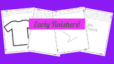 No Prep Early Finisher Activity Pack