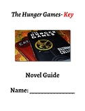 No Prep Editable Novel Guide for The Hunger Games with Act