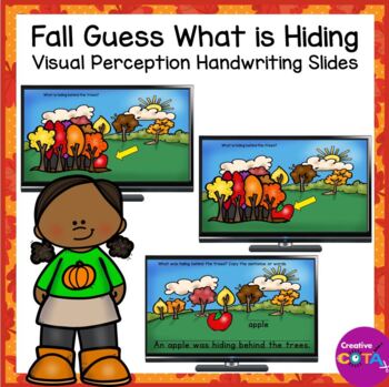 Preview of Occupational Therapy Fall Handwriting Practice & Visual Perception Activity