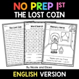 No Prep First Grade The Lost Coin Bible Lesson - Distance 