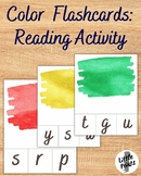 No Prep First Letter Recognition (COLORS)