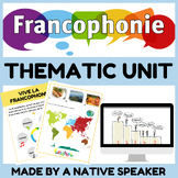 Francophone Countries UNIT - Francophonie lessons, activit