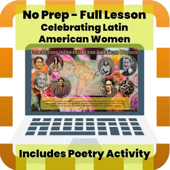 Preview of No Prep - Full Lesson - Influential Latin American Women
