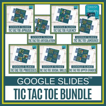 Google Slides Tic Tac Toe Activity Master 
