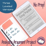 Analyzing Argument Hyperdoc Project - NO PREP