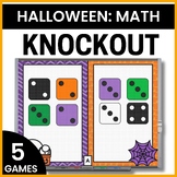 No Prep Halloween Math Games for K-1 - Ten Frames to 20 - 
