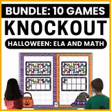 No Prep Halloween Math Games and Halloween Literacy Games 