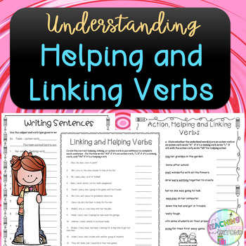 Preview of Helping and Linking Verbs - No Prep