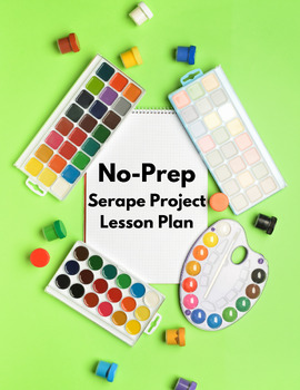 Preview of No-Prep Hispanic Culture Lesson Plan | Serape | Spanish Language Sub Plans