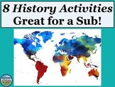 No Prep History Review Activities