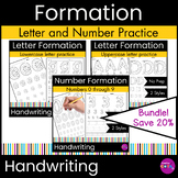 No Prep Preschool or Kindergarten Handwriting Tracing Lett