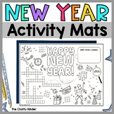 No-Prep Kindergarten New Year Worksheets - New Years Activ