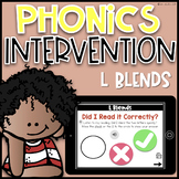 L Blends Phonics Games| Digital Phonics Intervention | Int