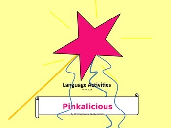 Preview of No Prep Language & Artic Activity Bundle for Pinkalicious by E. & V. Kann