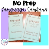 No Prep Language Centers for Speech Therapy