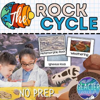 Preview of No-Prep Layers of the Earth and Rock Cycle Pack