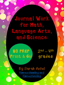 Preview of No Prep! Math, Language Arts, & Science Bundle