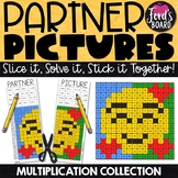 No Prep Math Centers for Partners | Emoji Multiplication M
